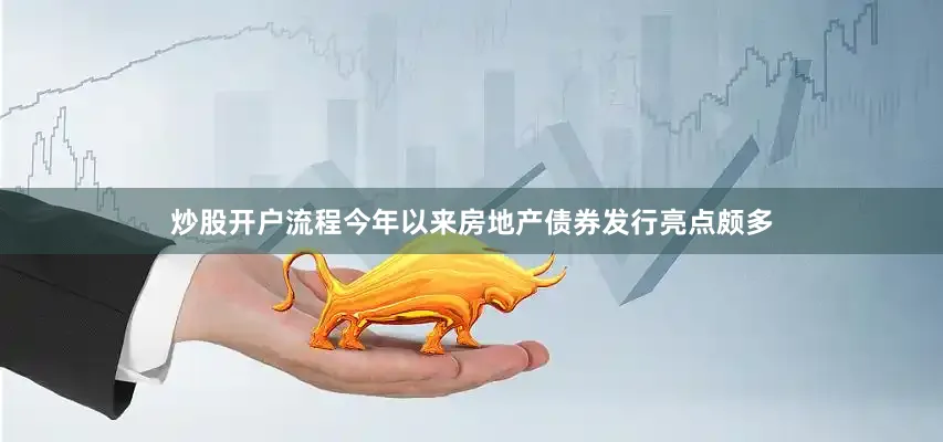 炒股开户流程今年以来房地产债券发行亮点颇多
